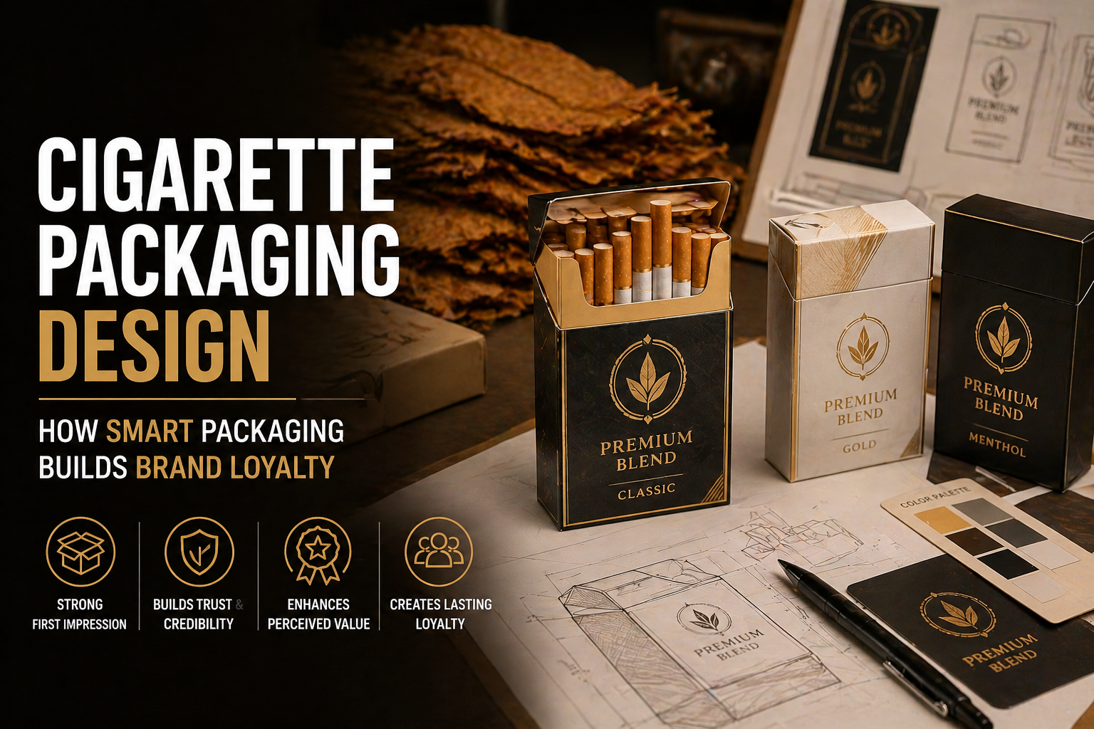 cigarette packaging design