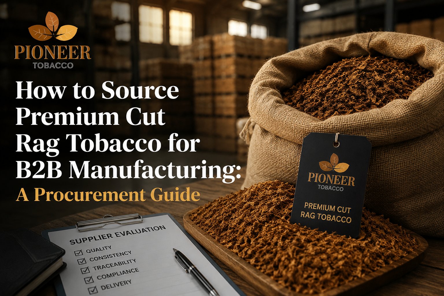 How to Source Cut Rag Tobacco for B2B Manufacturing