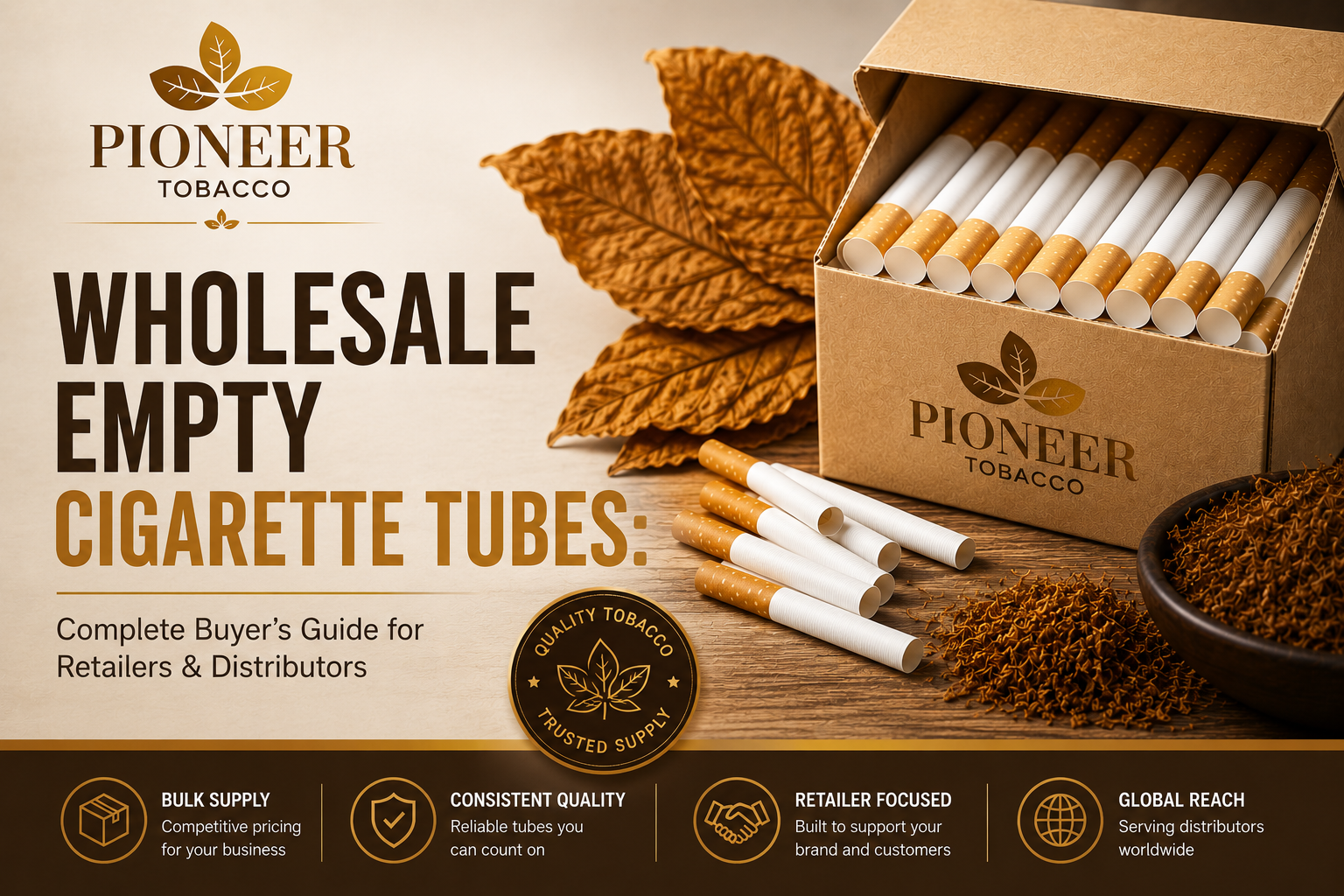 Wholesale Empty Cigarette Tubes Guide for Retailers