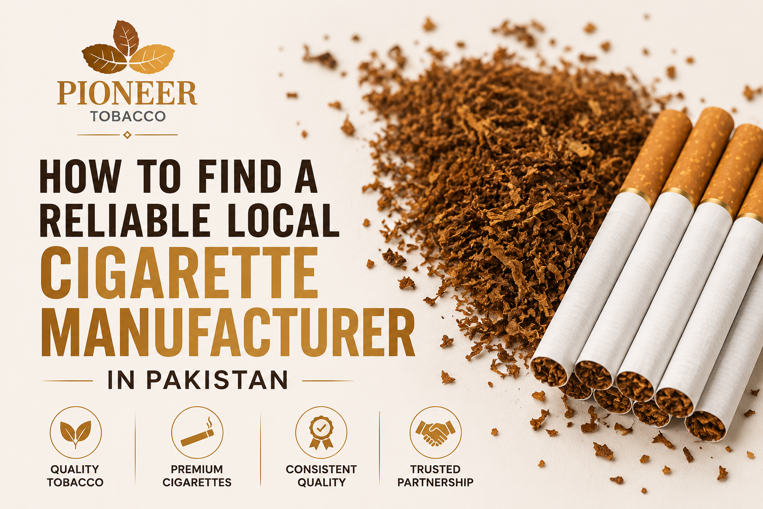 Find a Reliable Cigarette Manufacturer in Pakistan