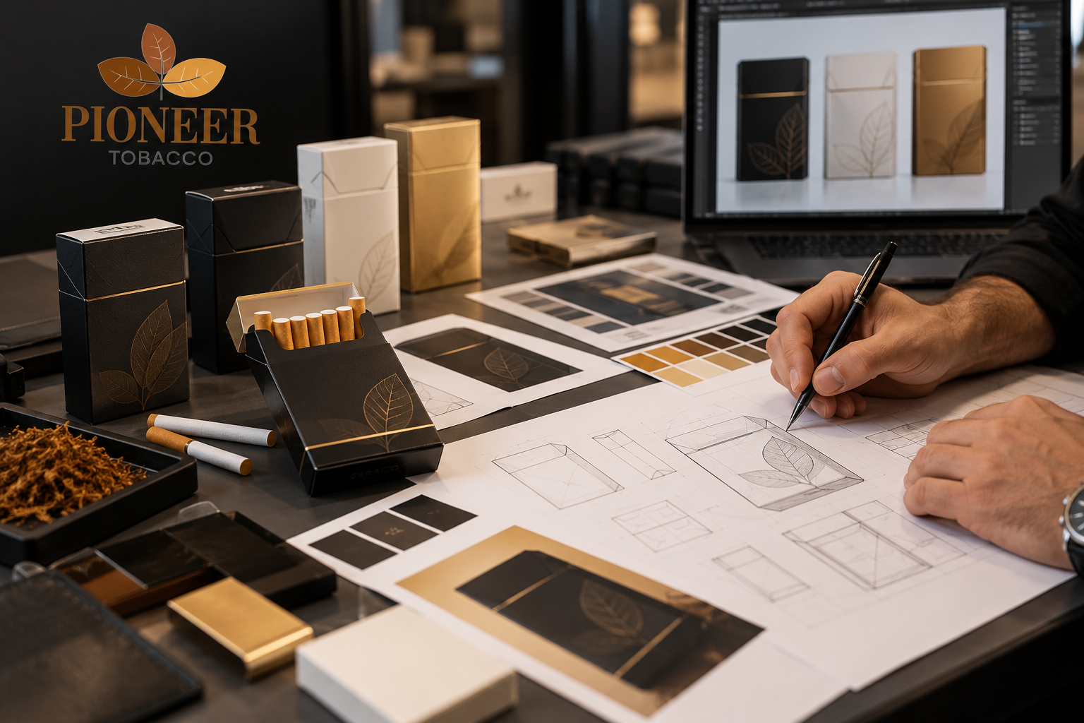 custom cigarette packaging